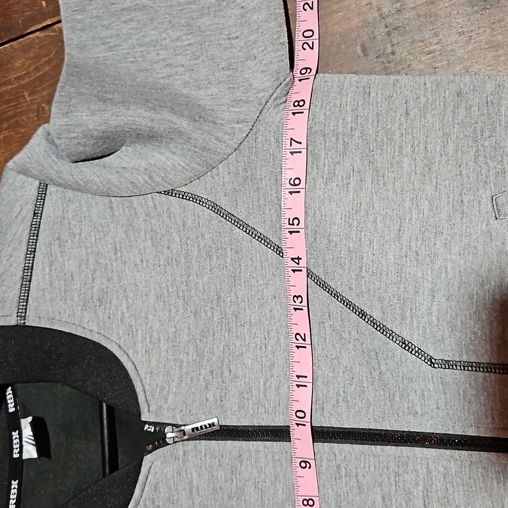 SOLD RBX | Gray Athletic Zip Up Jacket - Picture 3 of 8